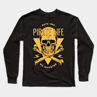 Pirate lightning Long Sleeve T-Shirt